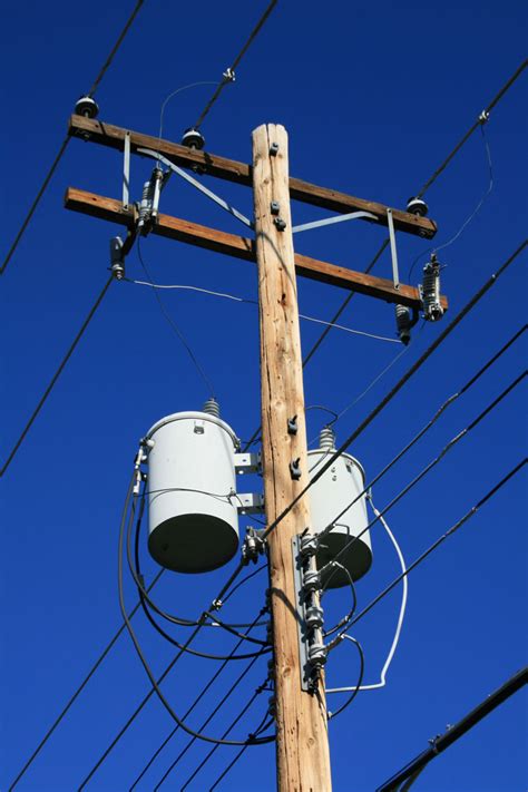 transformer electricity pole